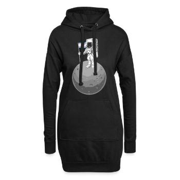 Transgender Trans LGBT Pride - Hoodie-Kleid - Schwarz - Vorne