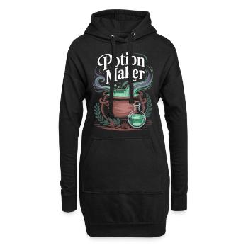 Zaubertrank Brauer T-Shirt - Hoodie-Kleid - Schwarz - Vorne