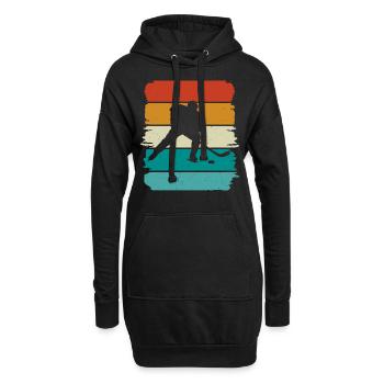 Eishockey Hockey sur glace - Sweat-shirt à capuche long Femme - noir - Devant