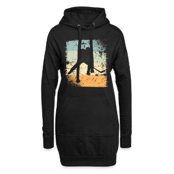Eishockey Hockey sur glace - Sweat-shirt à capuche long Femme - noir - Devant