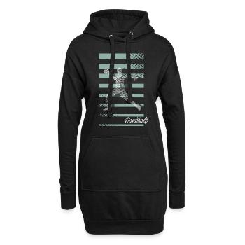 Handballeur Handballeur - Sweat-shirt à capuche long Femme - noir - Devant