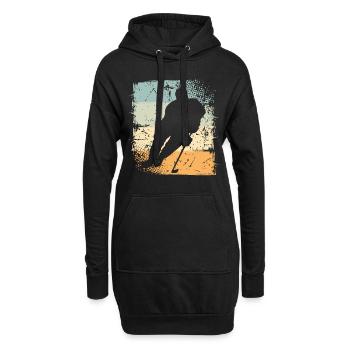 Eishockey Hockey sur glace - Sweat-shirt à capuche long Femme - noir - Devant