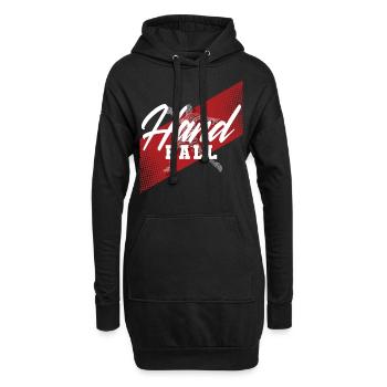 Handball Joueurs de handball - Sweat-shirt à capuche long Femme - noir - Devant