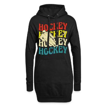 Eishockey Hockey sur glace - Sweat-shirt à capuche long Femme - noir - Devant