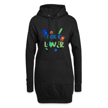 Bibliothécaire Cadeau Fun Book Lover Idées cadeaux - Sweat-shirt à capuche long Femme - noir - Devant