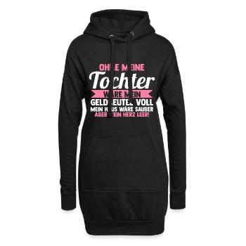 Mutter Mama - Hoodie-Kleid - Schwarz - Vorne