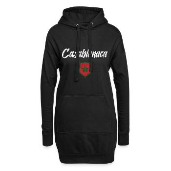 Casablanca - Hoodie-Kleid - Schwarz - Vorne