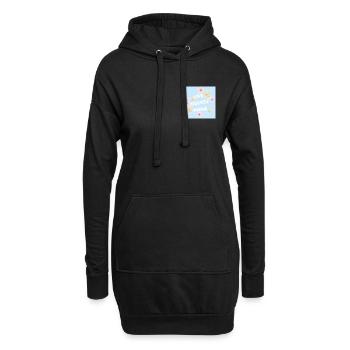 Aimez-vous Pookie Design - Sweat-shirt à capuche long Femme - noir - Devant