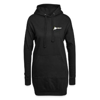 Fischland Darss Zingst (bricolage) - Sweat-shirt à capuche long Femme - noir - Devant