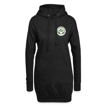 Club de course tout-terrain - Sweat-shirt à capuche long Femme - noir - Devant