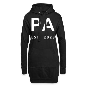PA Est. 2023 Graduate Physician Assistant Geschenk - Hoodie-Kleid - Schwarz - Vorne