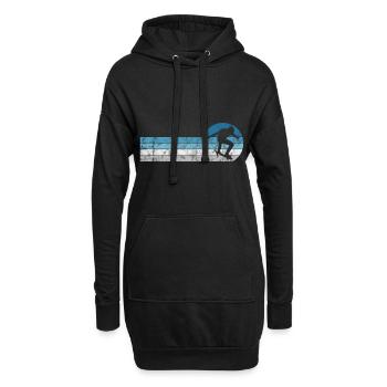 Skateboarder Skateboard Skater Skate Skateing - Hoodie Dress - black - Front