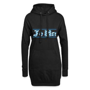 Mei Bayrischer Dialekt Bayern für einen - Hoodie-Kleid - Schwarz - Vorne