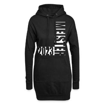 Meister 2023 Aufstiegstrikot Aufstieg 23 - Hoodie-Kleid - Schwarz - Vorne