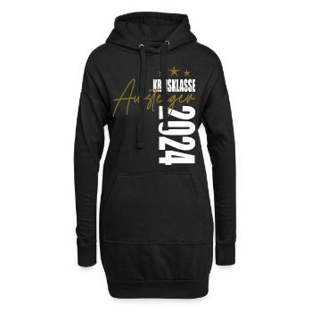 Aufsteiger Kreisklasse 2024 Aufstiegstrikot - Hoodie-Kleid - Schwarz - Vorne