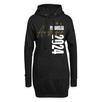 Meister Verbandsliga 2024 Aufstiegstrikot - Hoodie-Kleid - Schwarz - Vorne