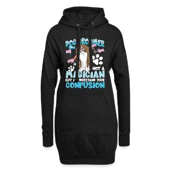 Dog Groomer Not A Magician But I Understand Your - Hoodie-Kleid - Schwarz - Vorne