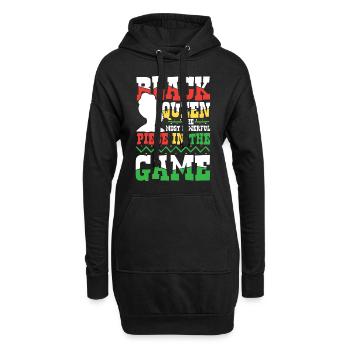 Black Histroy Month Stolz Afro Americkaner für - Hoodie-Kleid - Schwarz - Vorne