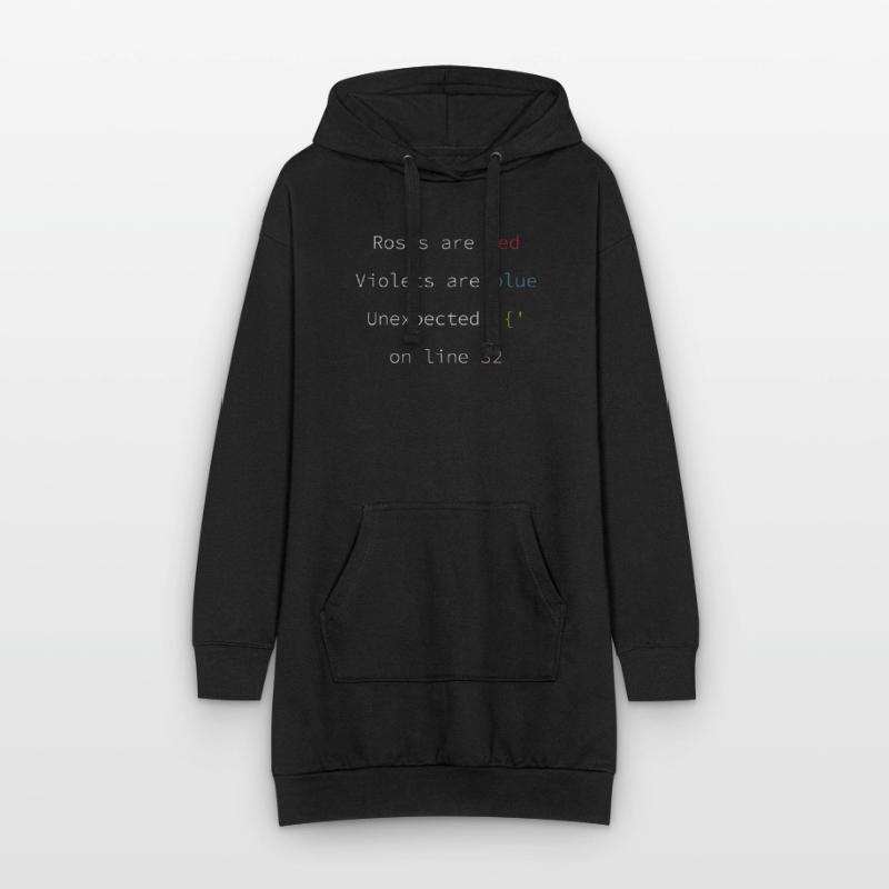 Funny Fehlercode Software Entwickler Hoodie-Kleid