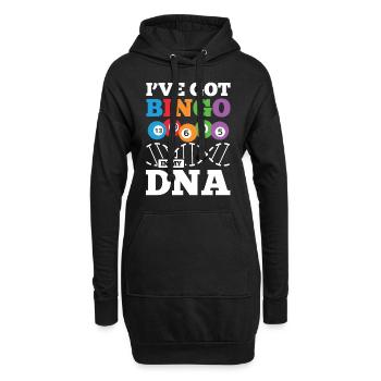 I've Got Bingo In My DANN für einen Bingo Spieler - Hoodie-Kleid - Schwarz - Vorne