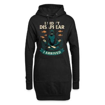 Plongeur Ocean I n’a pas disparu - Sweat-shirt à capuche long Femme - noir - Devant