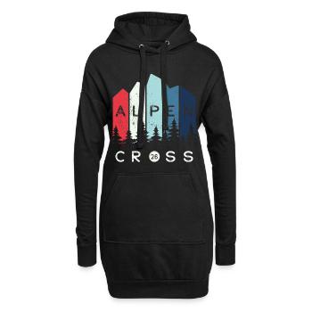 Alpen Cross 26 - Traversée des Alpes 2026 - Randonnée - Sweat-shirt à capuche long Femme - noir - Devant
