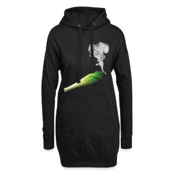 CHICON DE CHICHON - Bellegique - Hoodie-Kleid - Schwarz - Vorne