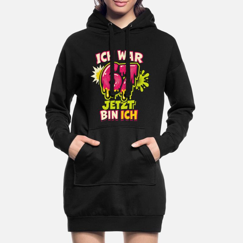 67 six sept j’avais 6 ans maintenant 7 ans Sweat-shirt à capuche long Femme