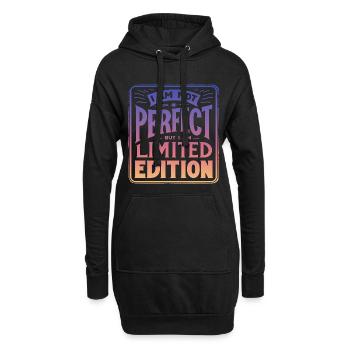 Limited Edition - Hoodie-Kleid - Schwarz - Vorne