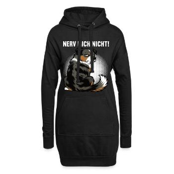 Nerv Mich Nicht Australian Shepherd Aussie Aussies - Hoodie-Kleid - Schwarz - Vorne