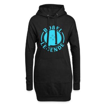 Boßel Legende - Boßeln - Hoodie-Kleid - Schwarz - Vorne