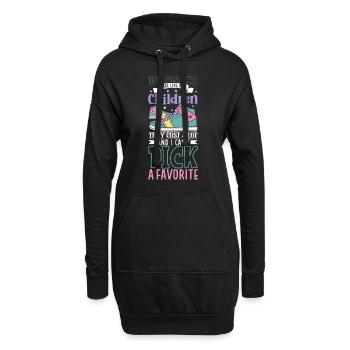 Les baskets, c’est comme les enfants - Sneakerhead - Sweat-shirt à capuche long Femme - noir - Devant