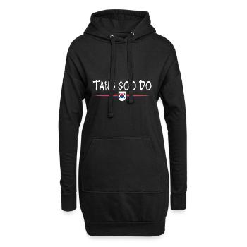 Arts Martiaux Coréens - Tang Soo Do - Sweat-shirt à capuche long Femme - noir - Devant
