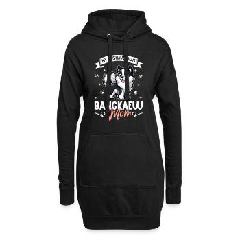 Thai Bangkaew Dog Mama - Hoodie-Kleid - Schwarz - Vorne
