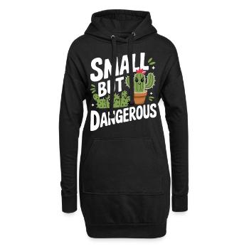 Cactus Cactus Plante du désert - Sweat-shirt à capuche long Femme - noir - Devant