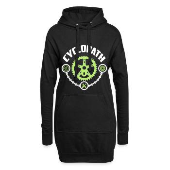 cyclopath-cycle - Hoodie-Kleid - Schwarz - Vorne
