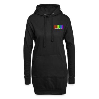 Proud to be Gay Pride LGBT Pride Gay Cadeau - Sweat-shirt à capuche long Femme - noir - Devant