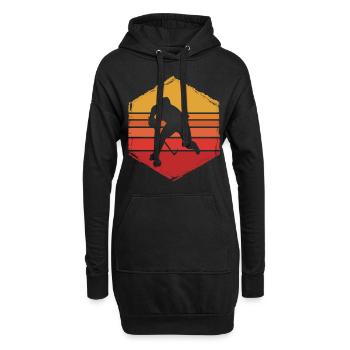 Eishockey Hockey sur glace - Sweat-shirt à capuche long Femme - noir - Devant