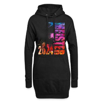 Meister 2024 Aufstiegstrikot bunt - Hoodie-Kleid - Schwarz - Vorne