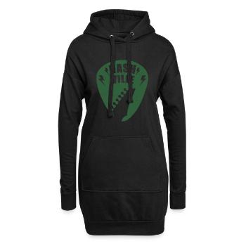 Nashville Music City Gitarren-Plektrum - Hoodie-Kleid - Schwarz - Vorne