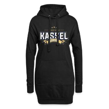 Kassel - Hoodie-Kleid - Schwarz - Vorne