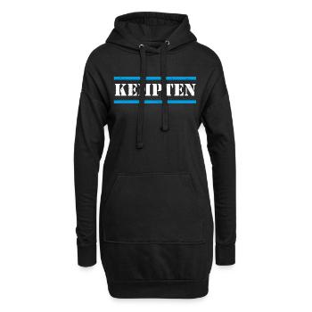 Kempten - Hoodie-Kleid - Schwarz - Vorne