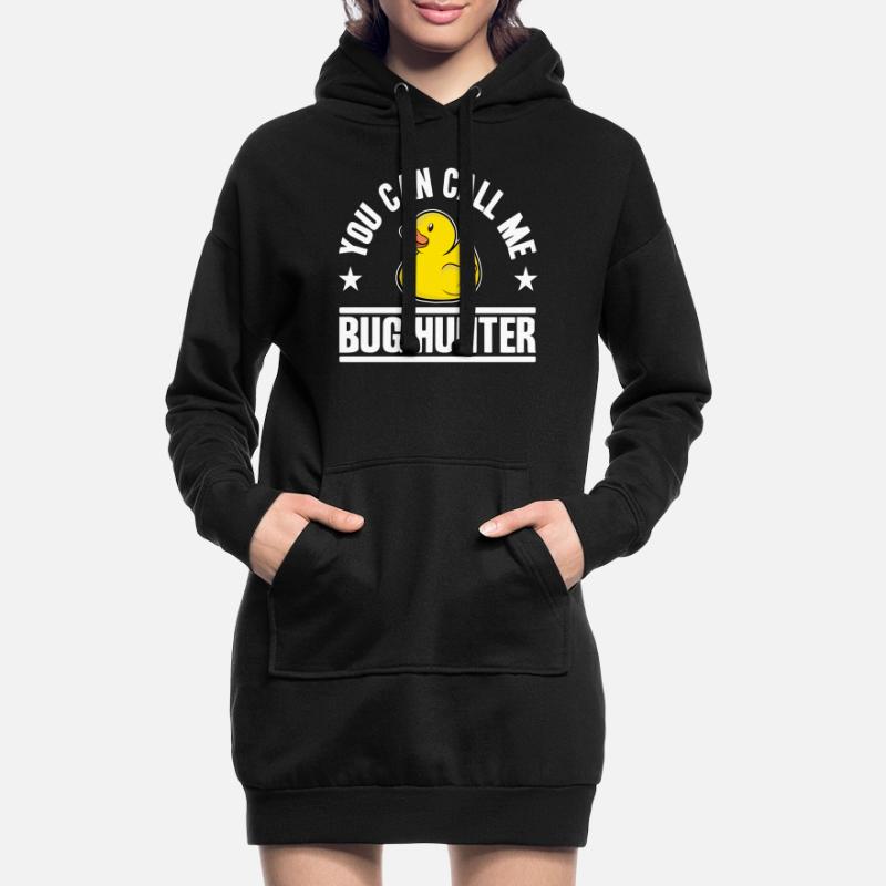 Programmierer Ente Programmieren Debugging Lustig Hoodie-Kleid