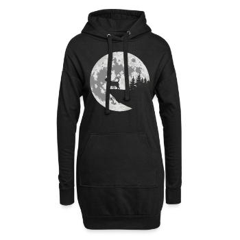 Bloodhound - Hoodie-Kleid - Schwarz - Vorne
