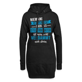 Lustiger Steuerberater Spruch Steuerberater - Hoodie-Kleid - Schwarz - Vorne