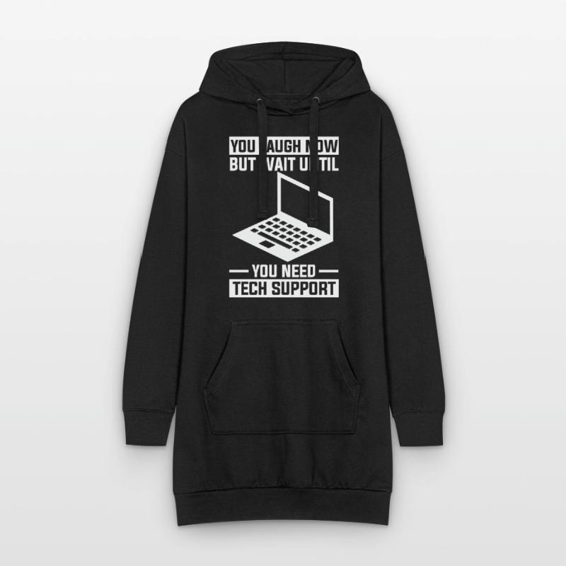 Computer Scientist Computer PC Printer Computer Writing Hoodie Dress