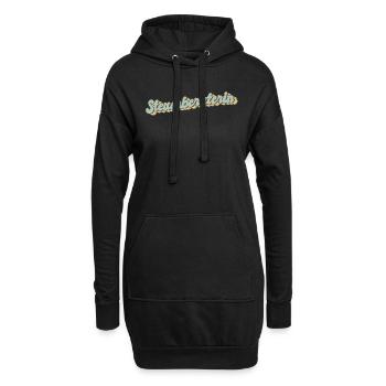 Buchhalter Abschluss-Geschenk Steuerberaterin - Hoodie-Kleid - Schwarz - Vorne