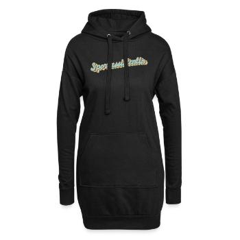 Co-Trainer Abschluss-Geschenk Sportassistentin - Hoodie-Kleid - Schwarz - Vorne