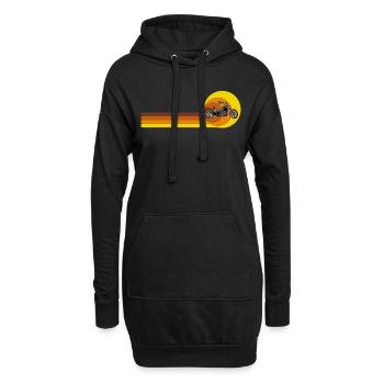 Trike Trike Rider Motor Trike Vintage Trike Bike - Sweat-shirt à capuche long Femme - noir - Devant