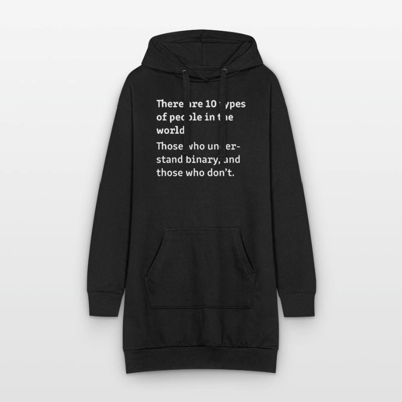 Understand Binary Web Developer Coder Hoodie-Kleid